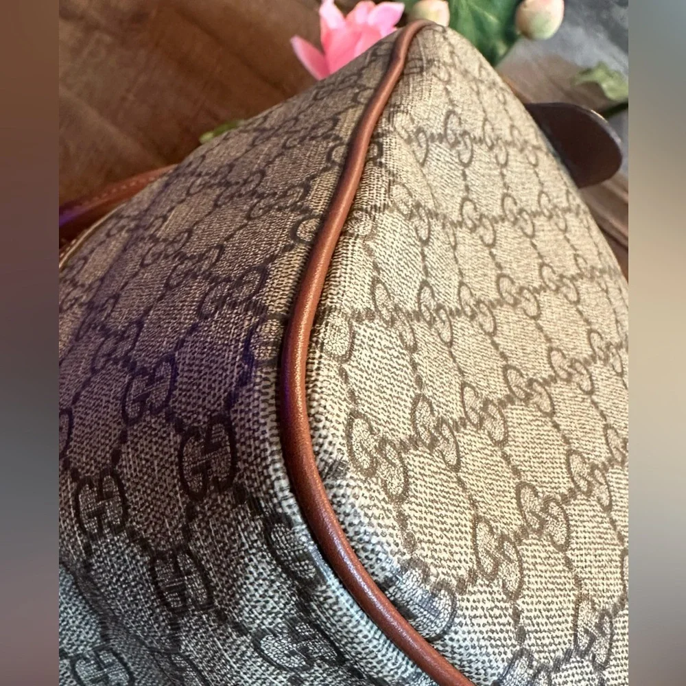 Gucci GG Coated Canvas Boston Bag - Picture 7 of 17